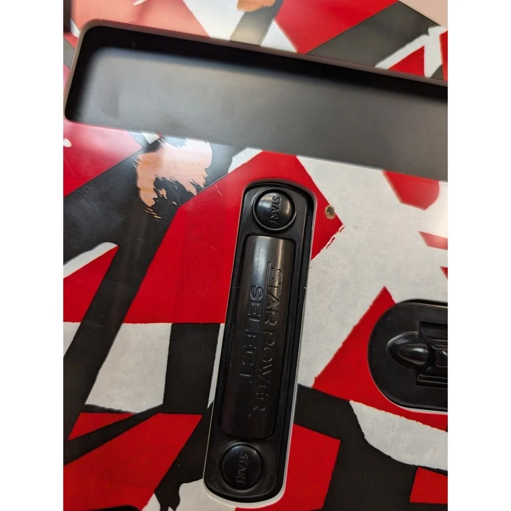 Van Halen Frankenstrat Guitar Hero Faceplate Guitar Van Halen Nintendo Wii PS